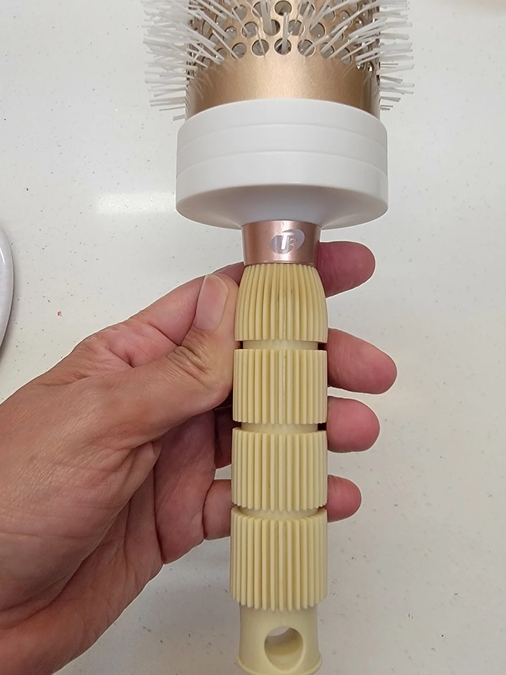 T3 Round Vent Brush in Gold and White